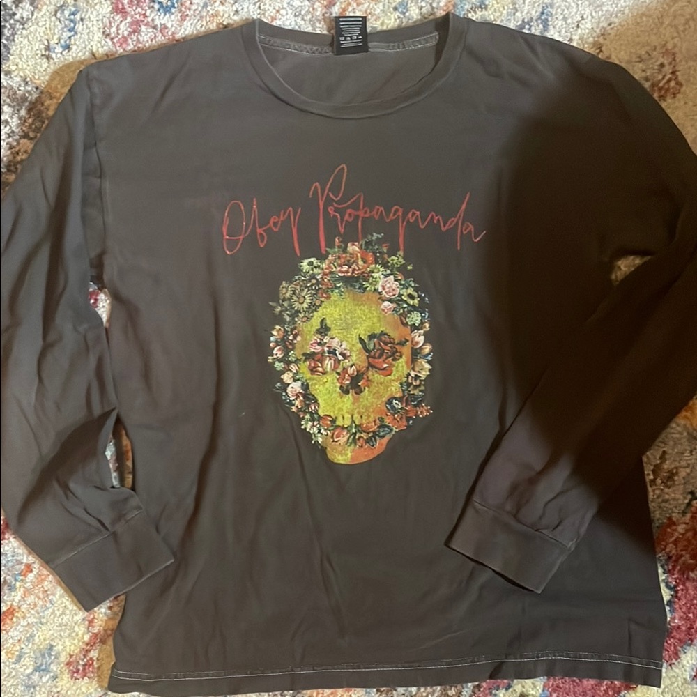 Obey Propaganda Graphic Long Sleeve Shirt